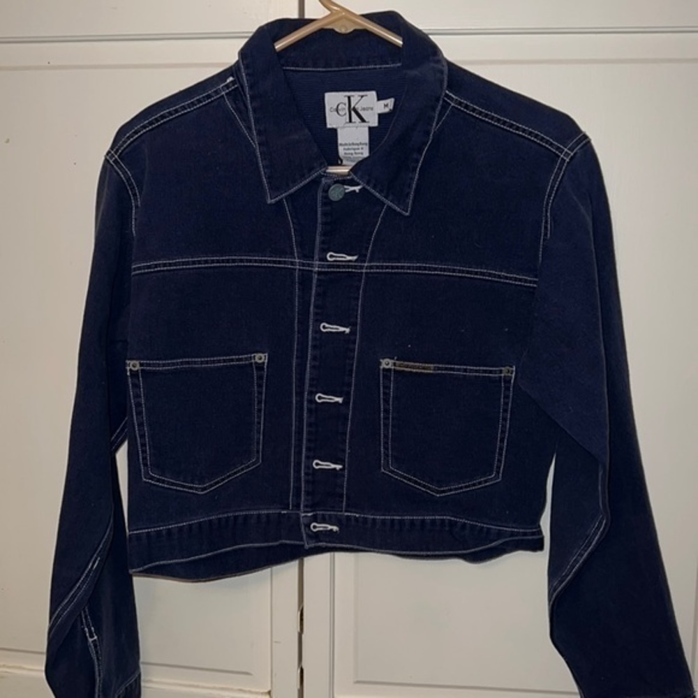 Groovy Vintage Calvin Klein Jean Jacket